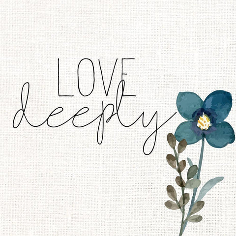 Deeply White Modern Wood Framed Art Print by Allen, Kimberly