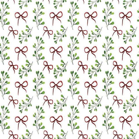 Gnome Wreath Pattern 2 White Modern Wood Framed Art Print with Double Matting by Allen, Kimberly