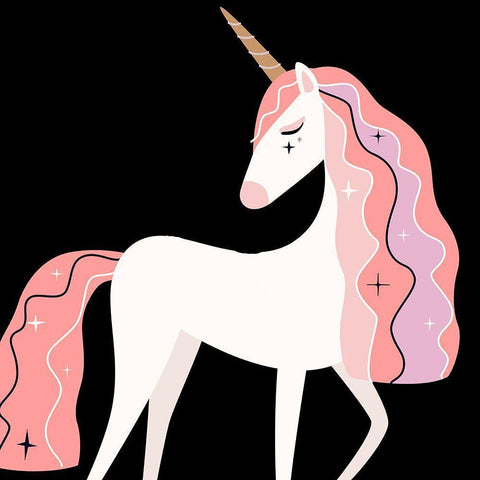 You Are Magical 2 Black Modern Wood Framed Art Print with Double Matting by Allen, Kimberly