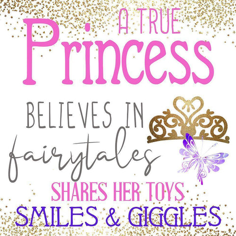A Princess 2 Black Ornate Wood Framed Art Print with Double Matting by Allen, Kimberly