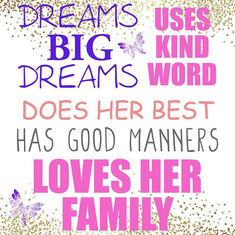A Princess 3 Black Modern Wood Framed Art Print by Allen, Kimberly