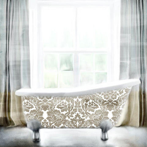 All Things 2 Gold Ornate Wood Framed Art Print with Double Matting by Allen, Kimberly