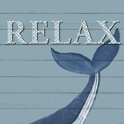 Coastal Relaxation Black Modern Wood Framed Art Print by Allen, Kimberly