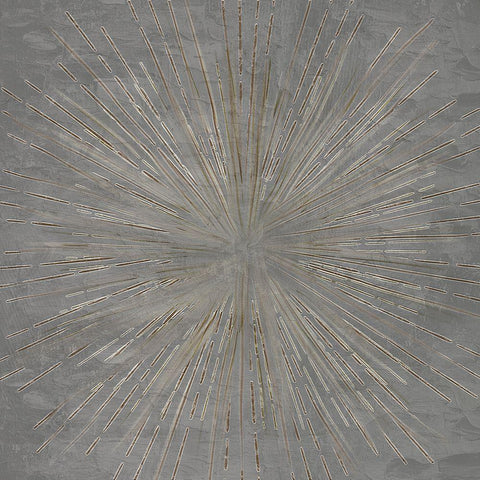 Sun Light 1 Grey White Modern Wood Framed Art Print with Double Matting by Allen, Kimberly