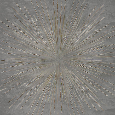 Sun Light 1 Grey Gold Ornate Wood Framed Art Print with Double Matting by Allen, Kimberly