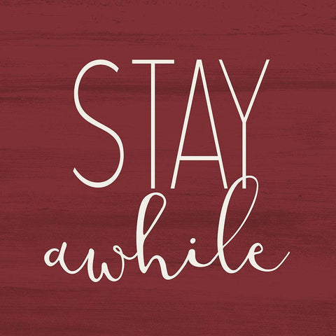 Stay Black Modern Wood Framed Art Print by Allen, Kimberly