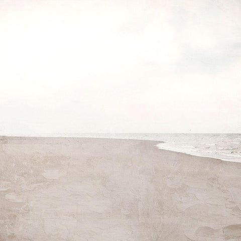 Morning Sand Black Modern Wood Framed Art Print with Double Matting by Allen, Kimberly