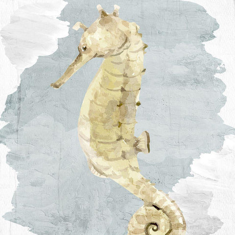 Sea Creatures 2 Gold Ornate Wood Framed Art Print with Double Matting by Allen, Kimberly