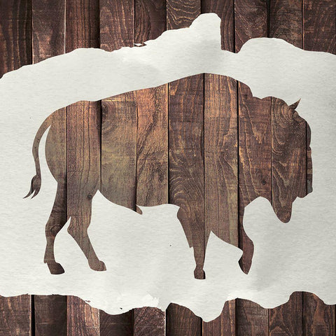 Forest Walk 3 Black Modern Wood Framed Art Print with Double Matting by Allen, Kimberly