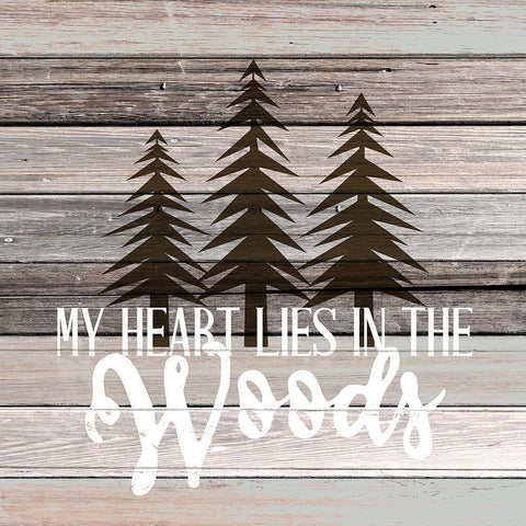 The Mountains 3 Black Modern Wood Framed Art Print by Allen, Kimberly