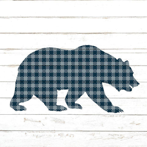 To the Lodge 1 Black Modern Wood Framed Art Print by Allen, Kimberly