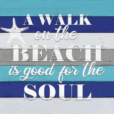 A Walk on the Beach Black Ornate Wood Framed Art Print with Double Matting by Allen, Kimberly