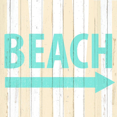 Beach White Modern Wood Framed Art Print by Allen, Kimberly