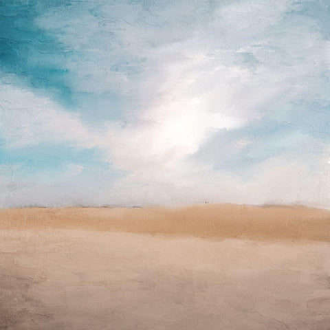 Desert Sky White Modern Wood Framed Art Print by Allen, Kimberly