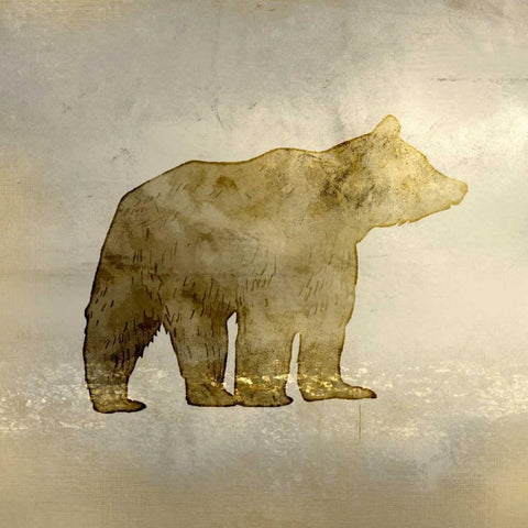 Wildlife Lodge 1 White Modern Wood Framed Art Print by Allen, Kimberly