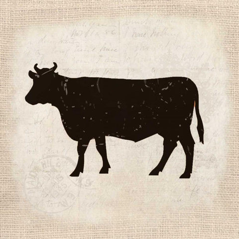 Country Day 1 Gold Ornate Wood Framed Art Print with Double Matting by Allen, Kimberly