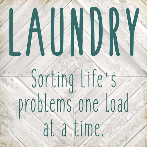 Sorting Lifes Problems Black Modern Wood Framed Art Print by Allen, Kimberly
