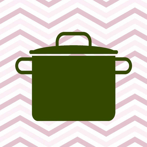 Kitchen Time 4 White Modern Wood Framed Art Print by Allen, Kimberly