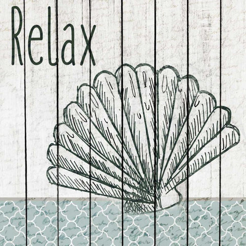 Soak 1 White Modern Wood Framed Art Print by Allen, Kimberly