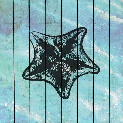Sea Time 3 Black Modern Wood Framed Art Print by Allen, Kimberly