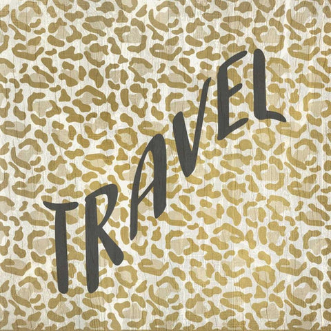 On Safari 2 White Modern Wood Framed Art Print with Double Matting by Allen, Kimberly