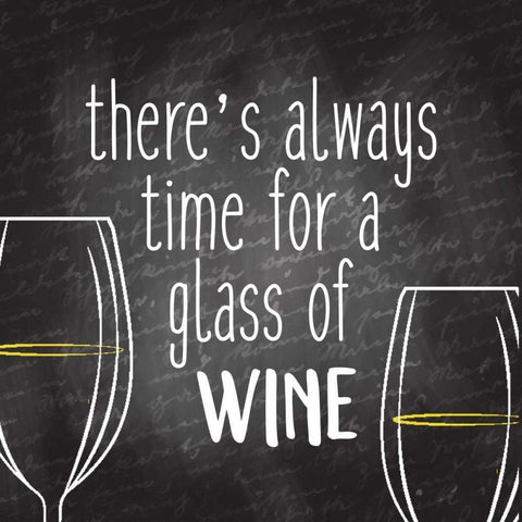 Theres Always Time Black Ornate Wood Framed Art Print with Double Matting by Allen, Kimberly