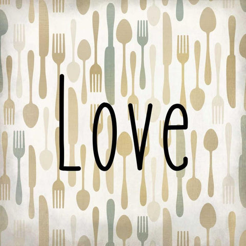 Eat Pray Love 3 White Modern Wood Framed Art Print by Allen, Kimberly