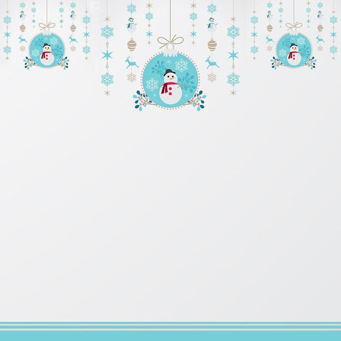 Snowman Globe White Modern Wood Framed Art Print by Kimberly, Allen