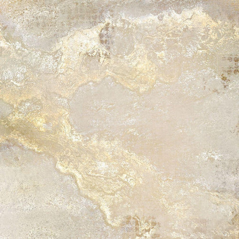 Golden Stream Gold Ornate Wood Framed Art Print with Double Matting by Kimberly, Allen