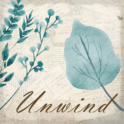 Relaxing 2 Gold Ornate Wood Framed Art Print with Double Matting by Kimberly, Allen