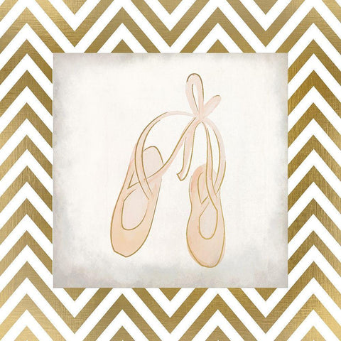 Little Dancer 1 Black Modern Wood Framed Art Print with Double Matting by Kimberly, Allen