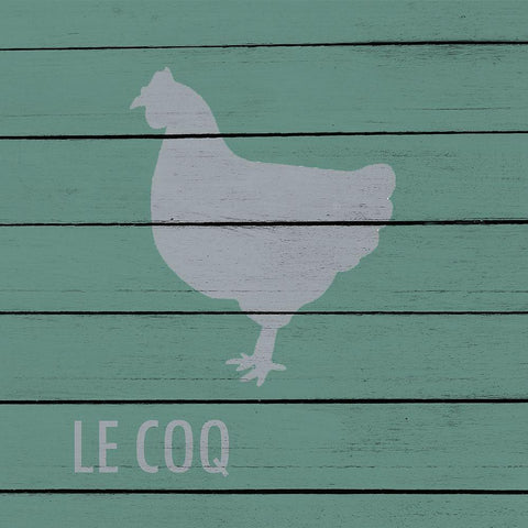 Farm Time 4 Black Modern Wood Framed Art Print with Double Matting by Kimberly, Allen