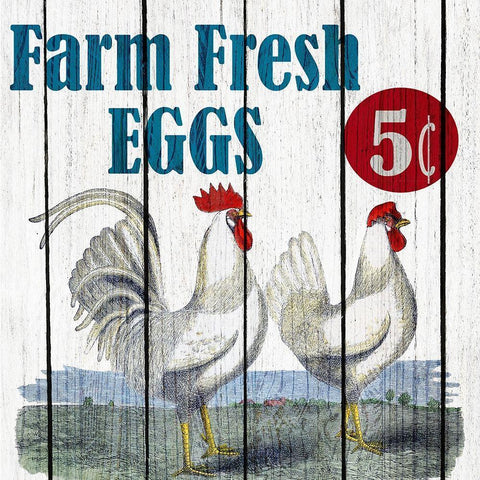 Farm Fresh 1 Gold Ornate Wood Framed Art Print with Double Matting by Kimberly, Allen