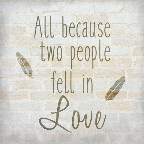 Family B Black Modern Wood Framed Art Print with Double Matting by Kimberly, Allen