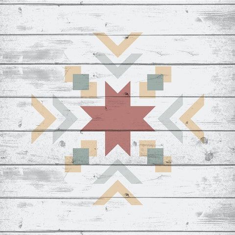 Global D White Modern Wood Framed Art Print by Kimberly, Allen