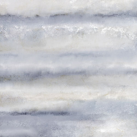 Soft Layers Of Blue 2 Black Modern Wood Framed Art Print by Allen, Kimberly