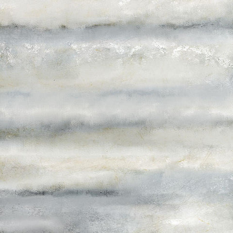 Soft Layers of Blue 2 White Modern Wood Framed Art Print by Kimberly, Allen