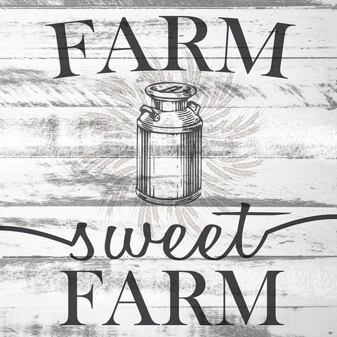 Farm 1 White Modern Wood Framed Art Print by Allen, Kimberly