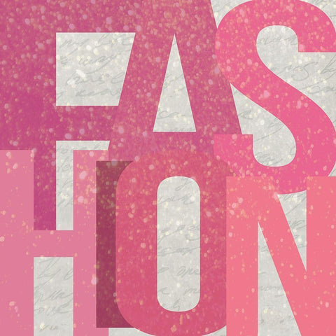 FASHION Black Modern Wood Framed Art Print with Double Matting by Kimberly, Allen