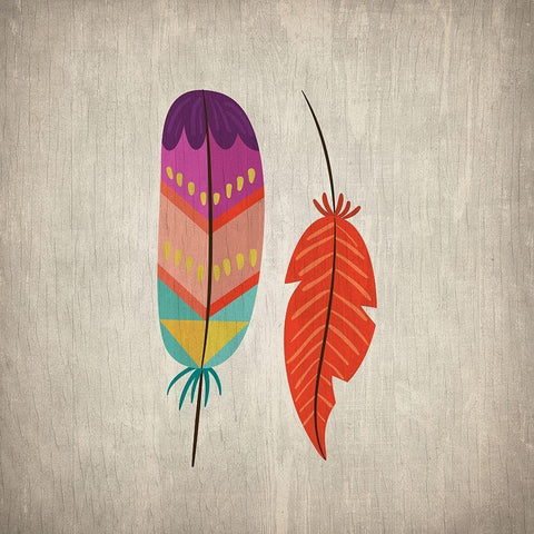 Wild Cactus 2 Black Modern Wood Framed Art Print with Double Matting by Kimberly, Allen