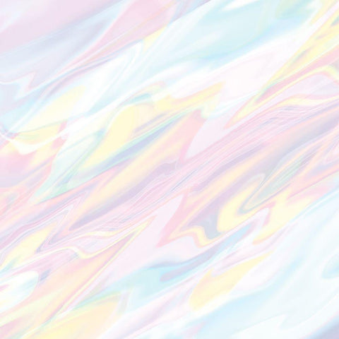 Rainbow Color 2 Black Modern Wood Framed Art Print with Double Matting by Kimberly, Allen