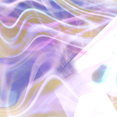 Prisms 2 Black Modern Wood Framed Art Print by Kimberly, Allen