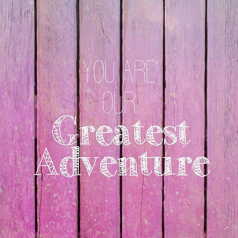 Greatest Adventure 2 White Modern Wood Framed Art Print by Kimberly, Allen