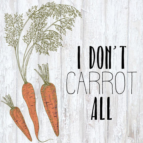 Vegetables 3 Black Modern Wood Framed Art Print with Double Matting by Kimberly, Allen