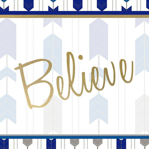 Indigo Dreamer 4 Gold Ornate Wood Framed Art Print with Double Matting by Kimberly, Allen