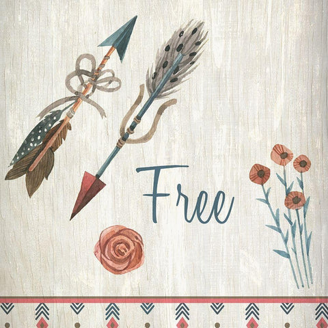 Wild Dream Free 3 Black Modern Wood Framed Art Print by Kimberly, Allen