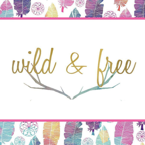 Wild 2 Black Modern Wood Framed Art Print with Double Matting by Kimberly, Allen