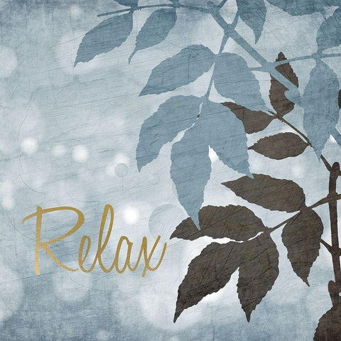 At the Spa 2 White Modern Wood Framed Art Print with Double Matting by Kimberly, Allen