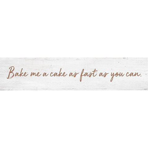 Bake Cake Gold Ornate Wood Framed Art Print with Double Matting by Louise, Gigi
