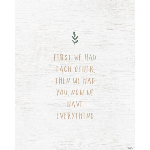 Have Everything Gold Ornate Wood Framed Art Print with Double Matting by Louise, Gigi